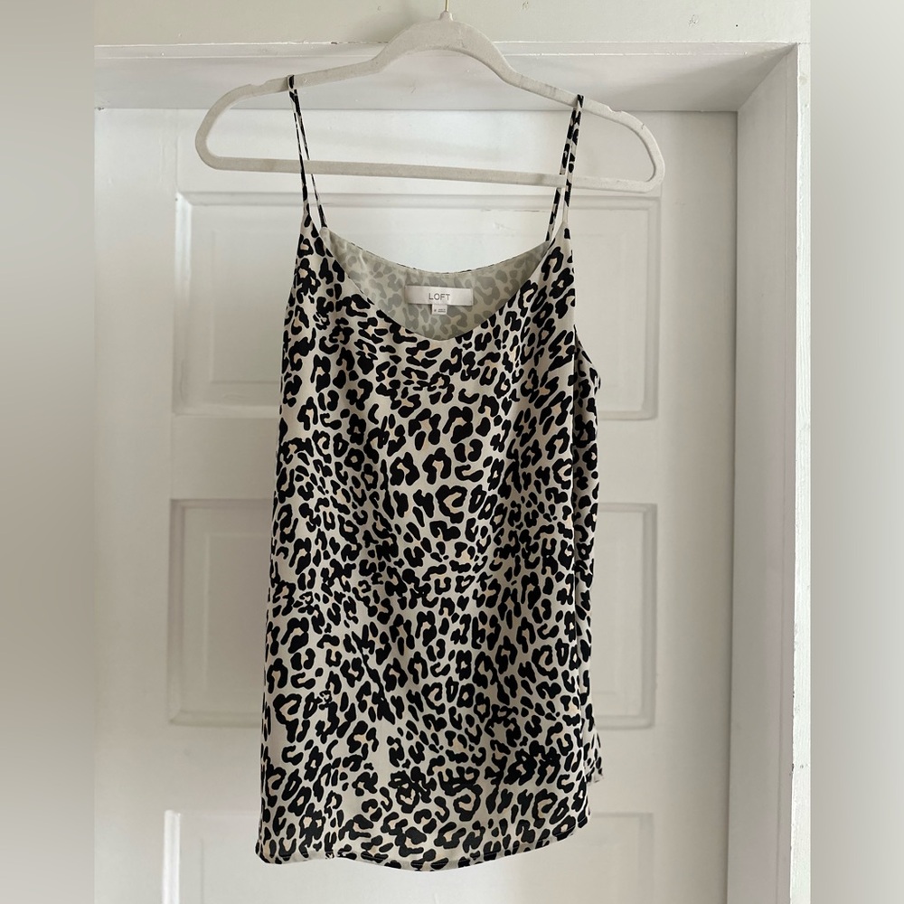 LOFT | Animal Print Cami - Size M